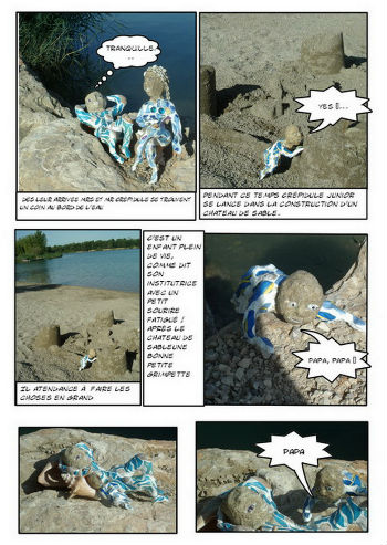 la famille Crépidule à la plage 2